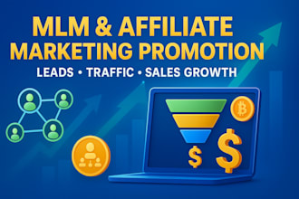 do MLM promotion, affiliate marketing lead generation