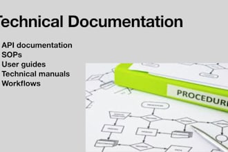 write clear and professional technical documentation for your project