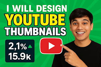 design eye catching youtube thumbnails to boost your views