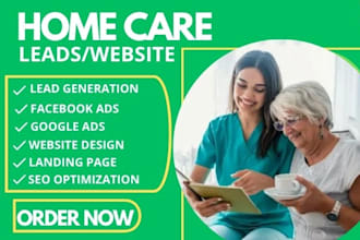 home care leads elderly care leads home care website senior care leads