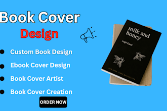 design custom book and ebook covers with professional cover art