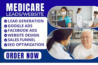 medicare leads health insurance leads life insurance leads medicare website