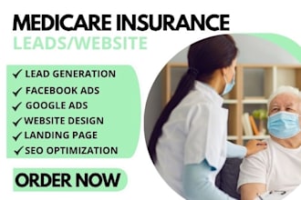 medicare leads health insurance leads life insurance leads medicare website