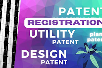 draft and file provisional, utility or non provisional patent