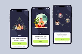 develop language app, ai learning app, story telling app, novel app, educational
