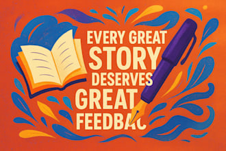 professionally critique and evaluate your book