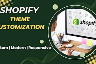 design shopify theme customization
