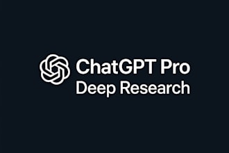run your prompt through chat gpt pro model deep research