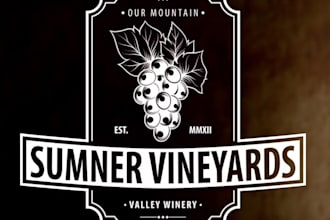 design whiskey,gin ,rum,wine,tequila,mead,liquor,bottle label or logo