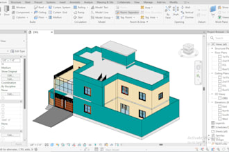 convert your 2d drawings into accurate 3d revit model