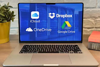 setup your icloud, dropbox, google drive remotely