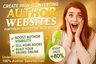 author website book author store shopify author website book author website