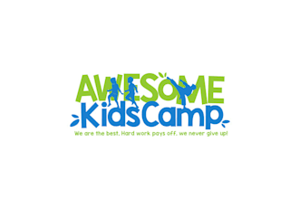 design particular kids sports camps logo