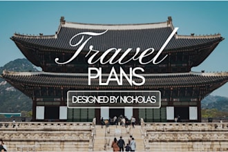 create your personalized travel itinerary for any destination