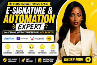 signnow, adobe sign, hellosign, qwilr fillable PDF survey form  integrations
