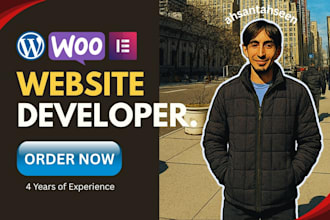 build wordpress website with elementor, kadence,  astra, divi