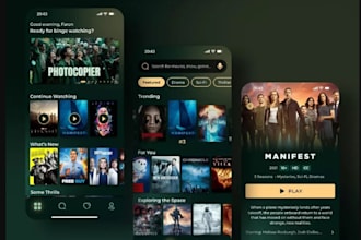 build video streaming app short drama streaming app live streaming website, app