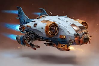 design scifi vehicles for you