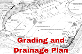 design site grading and drainage plan in civil 3d