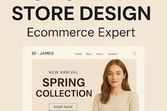 design develop and fix shopify website