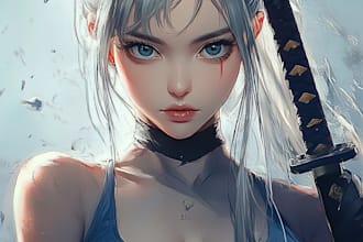 draw anime fan art illustration for tshirts,merch etc
