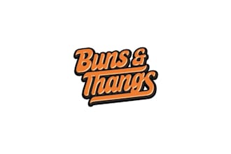 design unique buns bakery logo