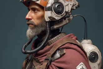 design your sci fi and star wars character