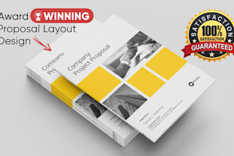design a professional corporate brochure, company profile, or business booklet
