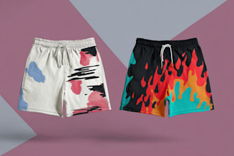 make shorts design for your clothing brand