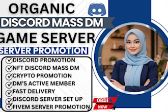 do discord promotion, discord advertising discord growth to gain real member