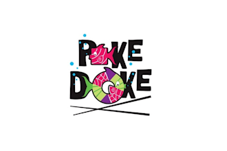 design unique colorful poke shop logo