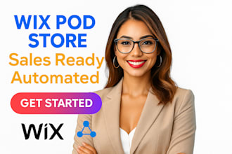 build a wix print on demand store, automate pod integration, optimize for sale