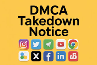 send dmca takedown notice facebook tiktok reddit instagram telegram reddit dmca