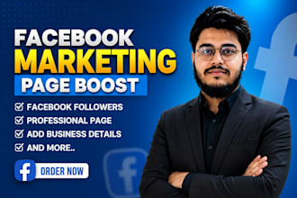 facebook marking and page bost
