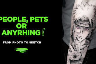 create handmade pencil art from your picture