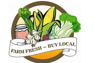 design a fresh and unique vegetable logo for your brand