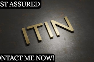 itin individual taxpayer identification number itin number fast US tax filling