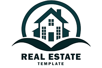 design renovation real estate construction houses logo