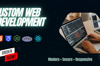 build custom responsive websites fast as your pro web developer