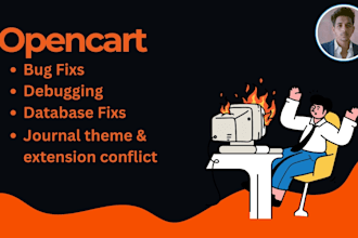 fix opencart bugs, errors, and critical issues fast