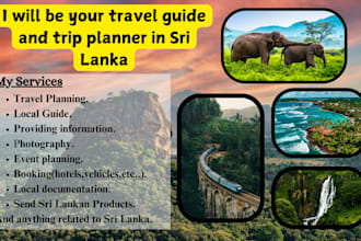 be your travel guide and trip planner in sri lanka