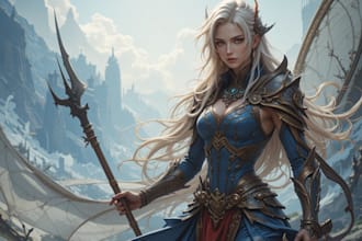 do your warcraft or fantasy oc character for printing