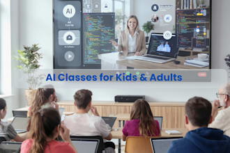 teach ai classes for kids and adults