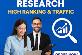 seo keyword research for high ranking and traffic