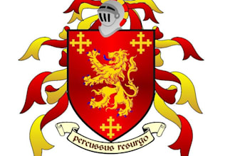 design a unique and elegant family crest logo for your family or brand