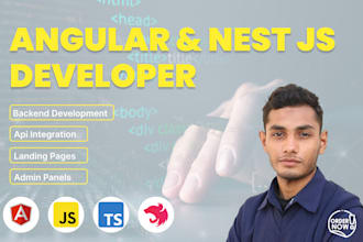 develop scalable backend with express or nestjs