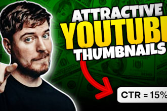 create attractive youtube thumbnails that get clicks