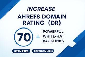 catapult your ahrefs domain rating to DR 80 plus in just 15 days, safely