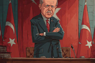 draw a political cartoon or caricature design