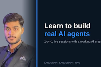 teach you to build working ai agents in python and langchain